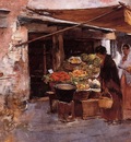 Duveneck Frank Venetian Fruit Market