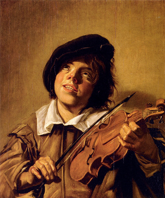 Hals Frans Boy Playing A Violin