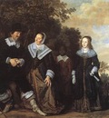 HALS Frans Family Group In A Landscape