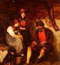 Defregger Franz von Der zitherspieler Auf Der Alm