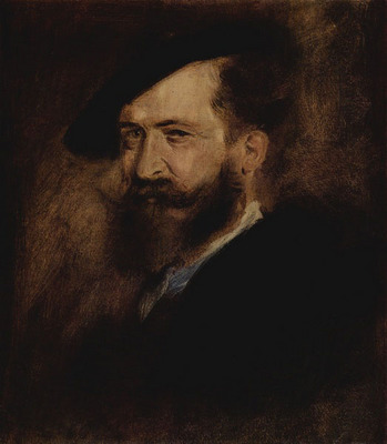 Lenbach Franz von Portrait of Wilhelm Busch