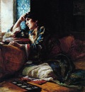 Bridgeman Frederick Arthur Aicha a Woman of Morocco