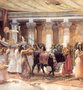 Bridgman F The Procession of the Sacred Bull Anubis