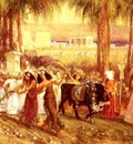 Bridgman Frederick Arthur An Egyptian Procession