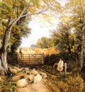 Hulme Frederick William Landscape In Wales