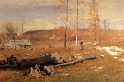 Inness George Winter Morning Montclair