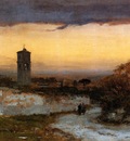Inness George Monastery at Albano