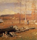 Inness George Winter Morning Montclair