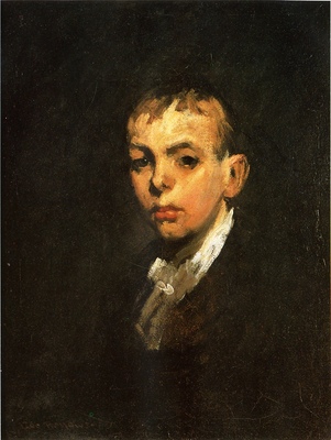 Bellows George Wesley Head of a Boy aka Gray Boy