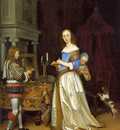 Lady at her Toilette WGA