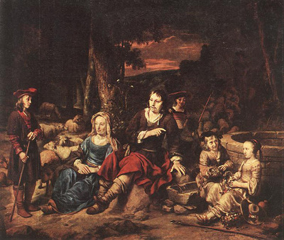 EECKHOUT Gerbrand van den Portrait Of A Family