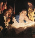 HONTHORST Gerrit van Adoration Of The Shepherds