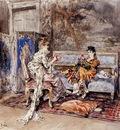 Boldini Giovanni The Conversation