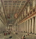 PANNINI Giovanni Paolo Interior Of The Santa Maria Maggiore In Rome
