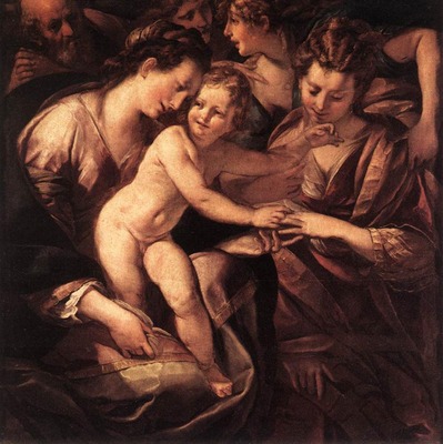PROCACCINI Giulio Cesare The Mystic Marriage Of St Catherine