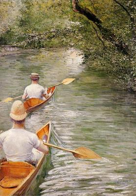 Caillebotte Gustave Perissoires aka The Canoes