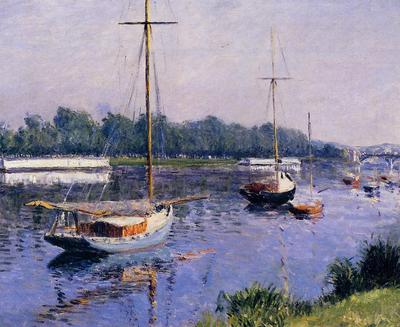 Caillebotte Gustave The Basin at Argenteuil