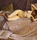 Caillebotte Gustave Femme Nue Etendue Sur Un Divan