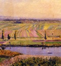 Caillebotte Gustave The Gennevilliers Plain Seen from the Slopes of Argenteuil