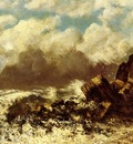 Courbet Gustave Marine A Etretat