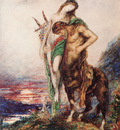 Moreau The Dead Poet Borne by a Centaur
