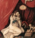 BALDUNG GRIEN Hans Virgin And Child In A Room