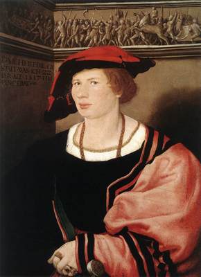 Holbien the Younger Portrait of Benedikt von Hertenstein