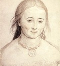 Holbien the Younger Head of a Woman
