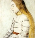 Holbien the Younger Portrait of Anna Meyer