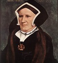 Holbien the Younger Portrait of Lady Margaret Butts
