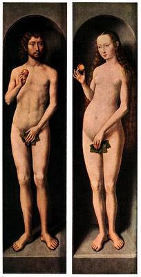 Memling Hans Adam and Eve c1485