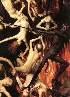 Memling Hans Last Judgment Triptych open 1467 1 detail10