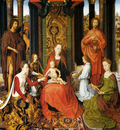 Memling Hans The Mystic Marriage Of St catherine Of Alexandria