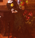 Tanzi Leon Louis Antoine Elegant Lady In A Black Dress
