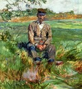 Toulouse Lautrec Henri de A Laborer at Celeyran