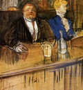 Toulouse Lautrec Henri de At the Cafe The Customer and the Anemic Cashier