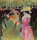 Toulouse Lautrec Henri de Dance at the Moulin Rouge