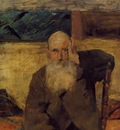 Toulouse Lautrec Henri de Old Man at Celeyran