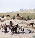 Farney Henry F Indian Encampment
