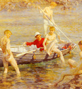 Tuke Henry Scott Ruby Gold And Malachite