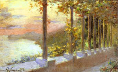 Siemiradzki Henryk Italian Landscape