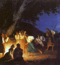 Siemiradzki Henryk Night on the Eve of Ivan Kupala