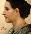 Siemiradzki Henryk Portrait of a Young Woman
