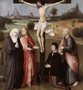 BOSCH Hieronymus Crucifixion With A Donor