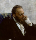 Repin Portrait of Professor Ivanov