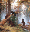 shishkin ivan morning in the pine tree forest