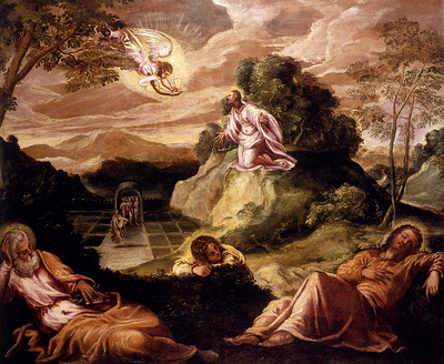 Robusti Jacopo Agony In The Garden