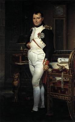 DAVID Jacques Louis Napoleon in his Study