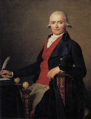 DAVID Jacques Louis Portrait of Gaspar Mayer