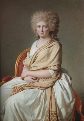 David Portrait of Anne Marie Louise Thelusson